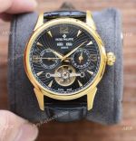 Copy Patek Philippe Tourbillon Perpetual Calendar Watches in Yellow Gold 41mm
